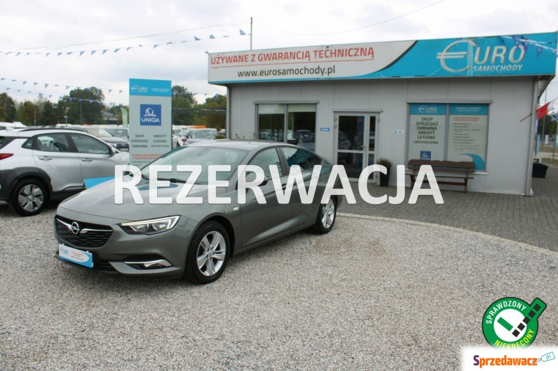 Opel Insignia - 165HP EnJoy krajowa f-vat Gwarancja - Samochody osobowe - Warszawa