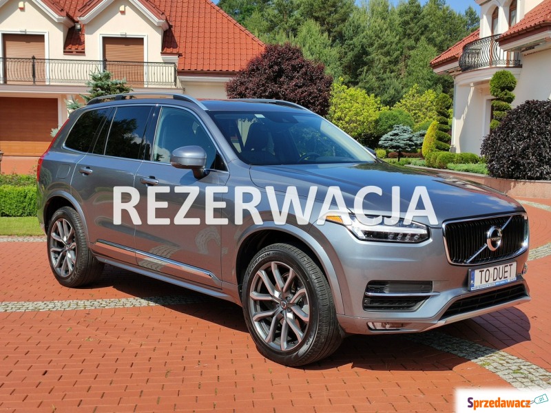 Volvo XC 90 - Momentum 2019r 7 osób UNIKAT SUPER... - Samochody osobowe - Widełki