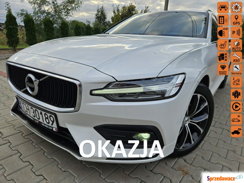 Volvo V60 - Full Led, Wirtual, Kamera, El Klapa,... - Samochody osobowe - Zagórze