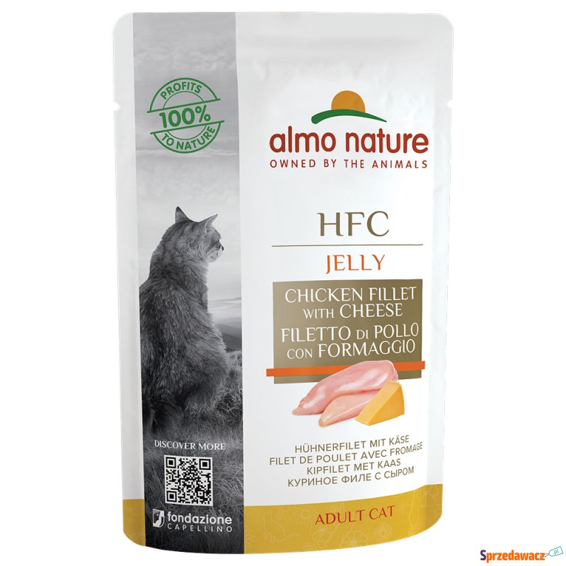 Megapakiet Almo Nature HFC Jelly, 24 x 55 g -... - Karmy dla kotów - Chełm