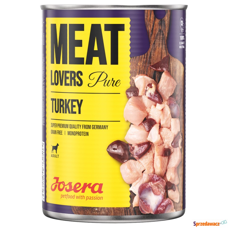 Megapakiet Josera Meatlovers Pure, 12 x 800 g... - Karmy dla psów - Zabrze