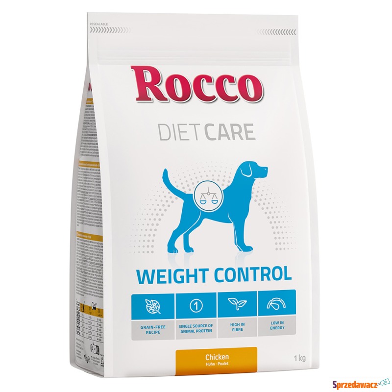 Rocco Diet Care Weight Control, kurczak - 5 x... - Karmy dla psów - Mrągowo