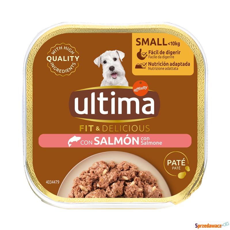 Ultima Fit & Delicious Paté Mini dla psa, 22 x... - Karmy dla psów - Białystok