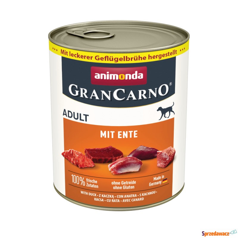 animonda GranCarno Original Adult, 6 x 800 g -... - Karmy dla psów - Kraków