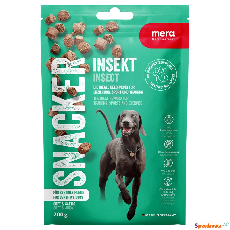 mera Snacker - Insekty, 200 g - Przysmaki dla psów - Krosno