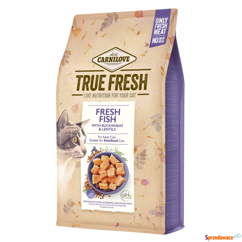 Carnilove True Fresh, ryby - 2 x 4,8 kg - Karmy dla kotów - Zielona Góra