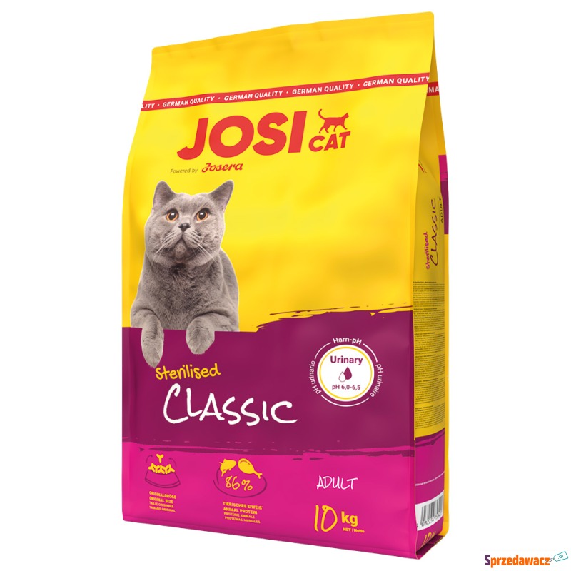 JosiCat Sterilised Classic, łosoś - 10 kg - Karmy dla kotów - Bydgoszcz