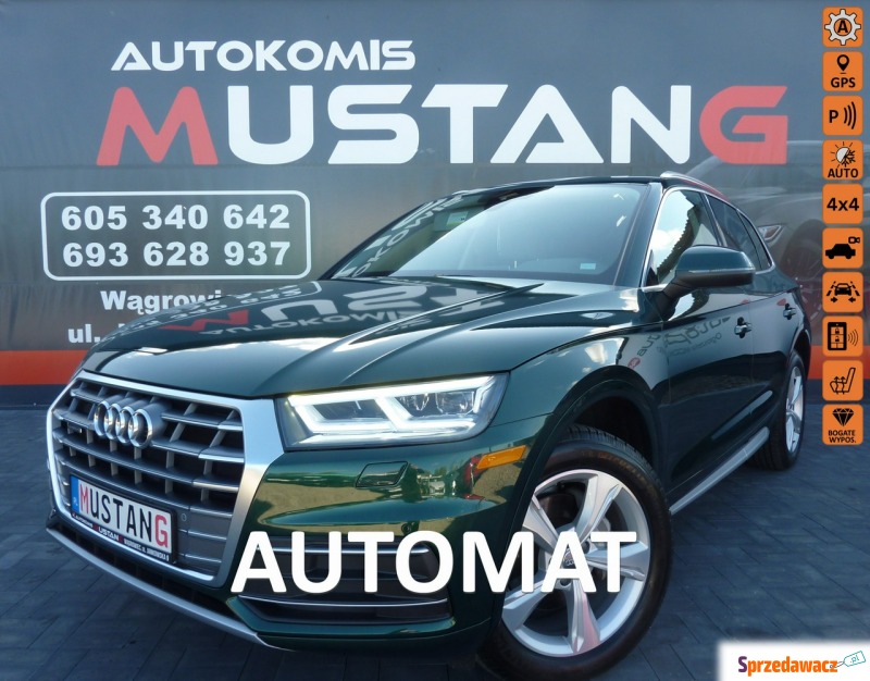 Audi Q5 - 2.0 252Ps*AUTOMAT*Quattro*Navi*Kame... - Samochody osobowe - Wągrowiec