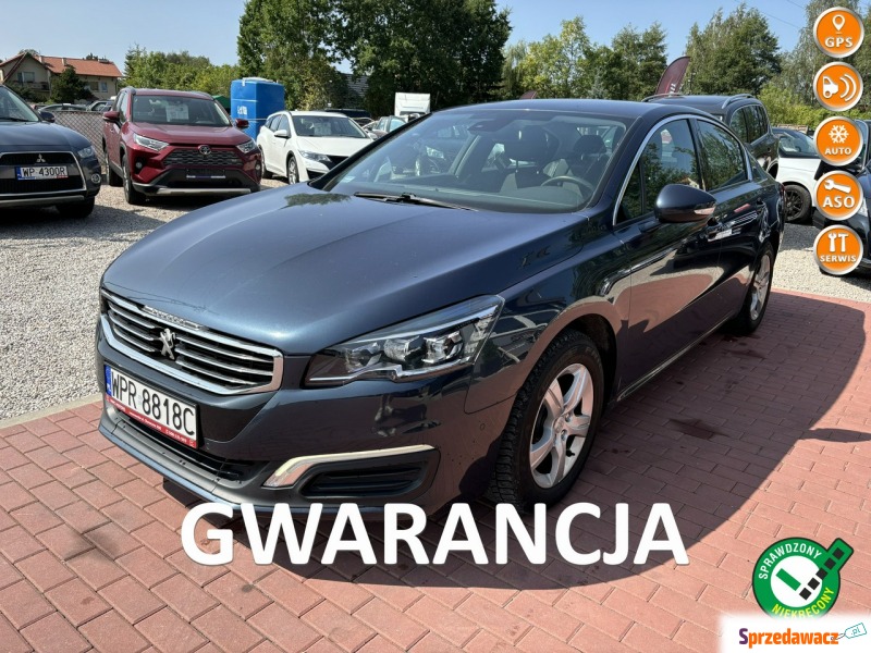 Peugeot 508  Sedan/Limuzyna 2015,  1.6 benzyna - Na sprzedaż za 38 500 zł - Międzyborów