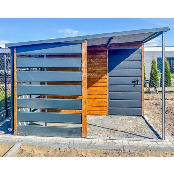 Domek Ogodowy 4,5x3m + wiata 1,5m  drewnopodobny... - Altany, domki, namioty - Nowogard - zdjęcie 2