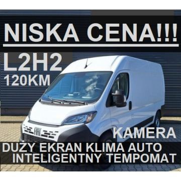 Fiat Ducato - L2H2 120KM Po lifcie Kamera Duży Ekran Niska Cena Dost. od ręki 1502zł