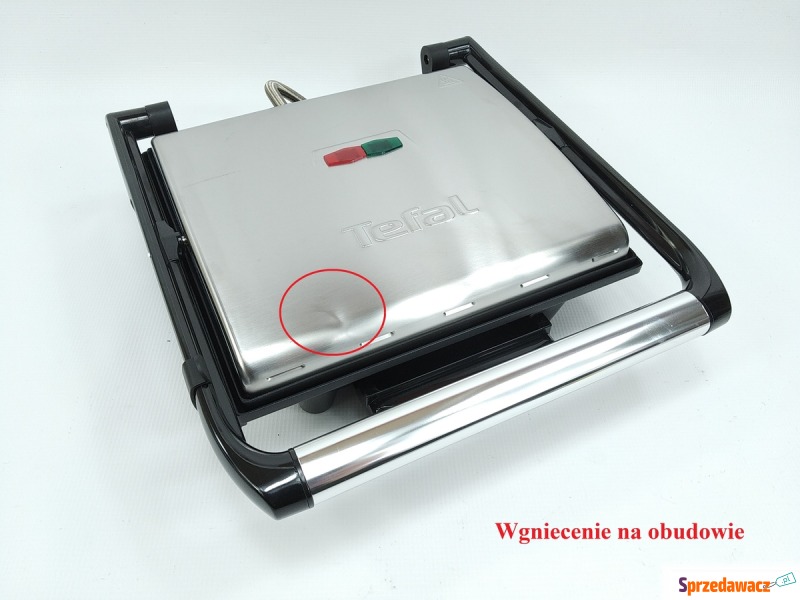 Grill elektryczny Tefal GC241D - Tostery, opiekacze, grille - Lubin