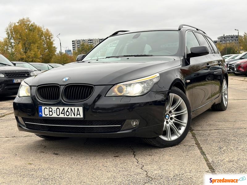 BMW SERIA 5 2008 prod. 530d 235KM*Automat*Skó... - Samochody osobowe - Warszawa