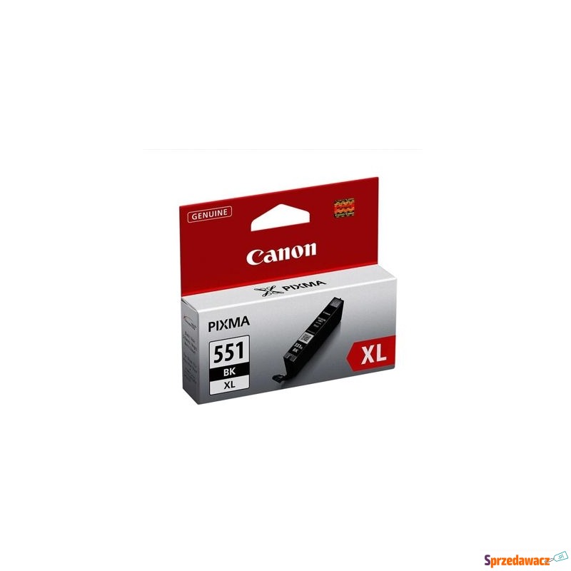 Tusz Oryginalny Canon CLI-551 BK XL (6443B001)... - Tusze, tonery - Gliwice