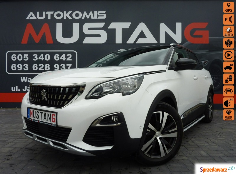 Peugeot 3008  SUV 2020,  1.5 diesel - Na sprzedaż za 83 900 zł - Wągrowiec