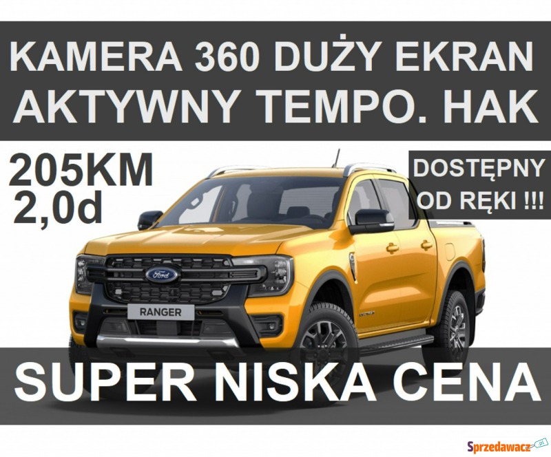 Ford Ranger  SUV 2024,  2.0 diesel - Na sprzedaż za 217 710 zł - Szczecinek