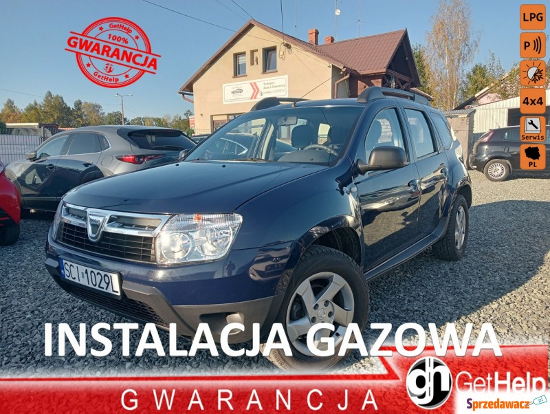 Dacia Duster  SUV 2012,  1.6 benzyna+LPG - Na sprzedaż za 33 900 zł - Pogwizdów