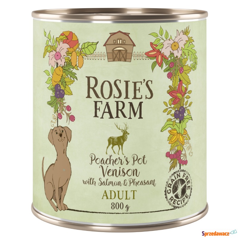 Megapakiet Rosie's Farm Adult, 24 x 800 g  -... - Karmy dla psów - Dąbrowa Górnicza