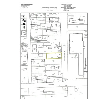 Działka budowlana na sprzedaż, 655m², Suwałki, Teofila Noniewicza