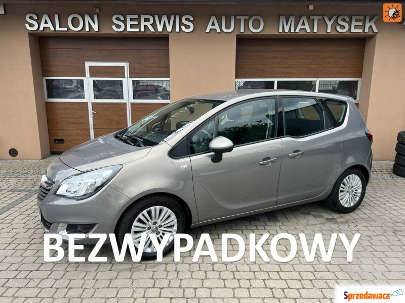 Opel Meriva - 1,4 120KM  Klimatyzacja  Koła l... - Samochody osobowe - Orzech