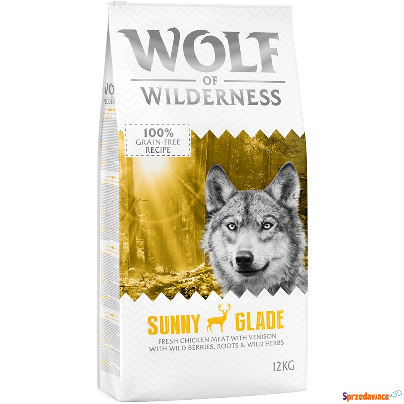 Wolf of Wilderness Adult „Sunny Glade”, jeleń... - Karmy dla psów - Świnoujście