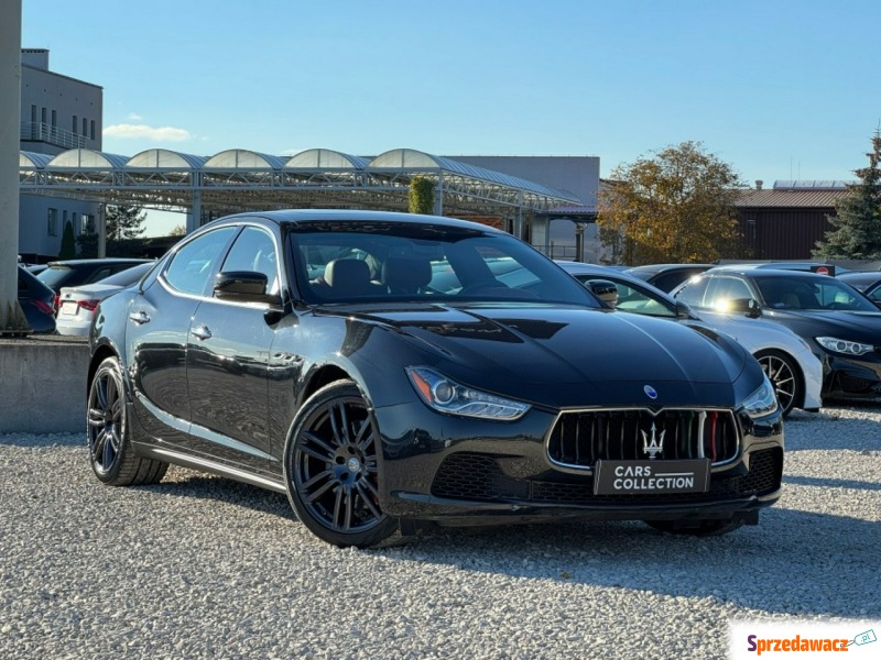 Maserati Ghibli  Sedan/Limuzyna 2016,  3.0 benzyna - Na sprzedaż za 124 900 zł - Michałowice-Wieś