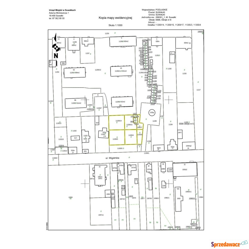 Działka budowlana na sprzedaż, 1350m², Suwałk... - Działki na sprzedaż - Suwałki