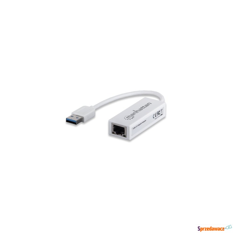 Karta sieciowa Manhattan USB 3.0 na RJ45 10/1... - Karty sieciowe - Grudziądz