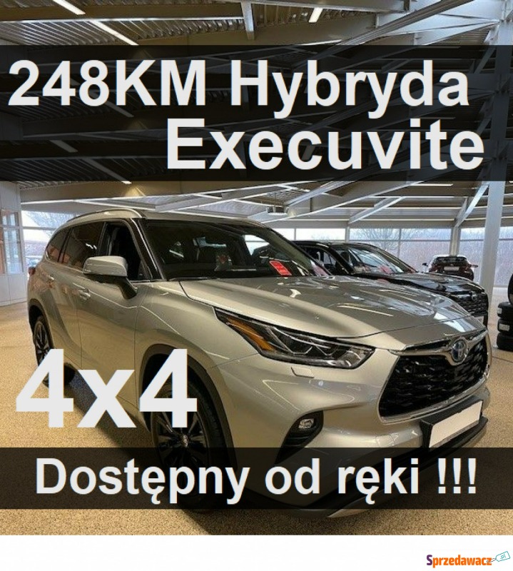 Toyota Highlander  SUV 2023,  2.5 hybryda - Na sprzedaż za 273 000 zł - Szczecinek