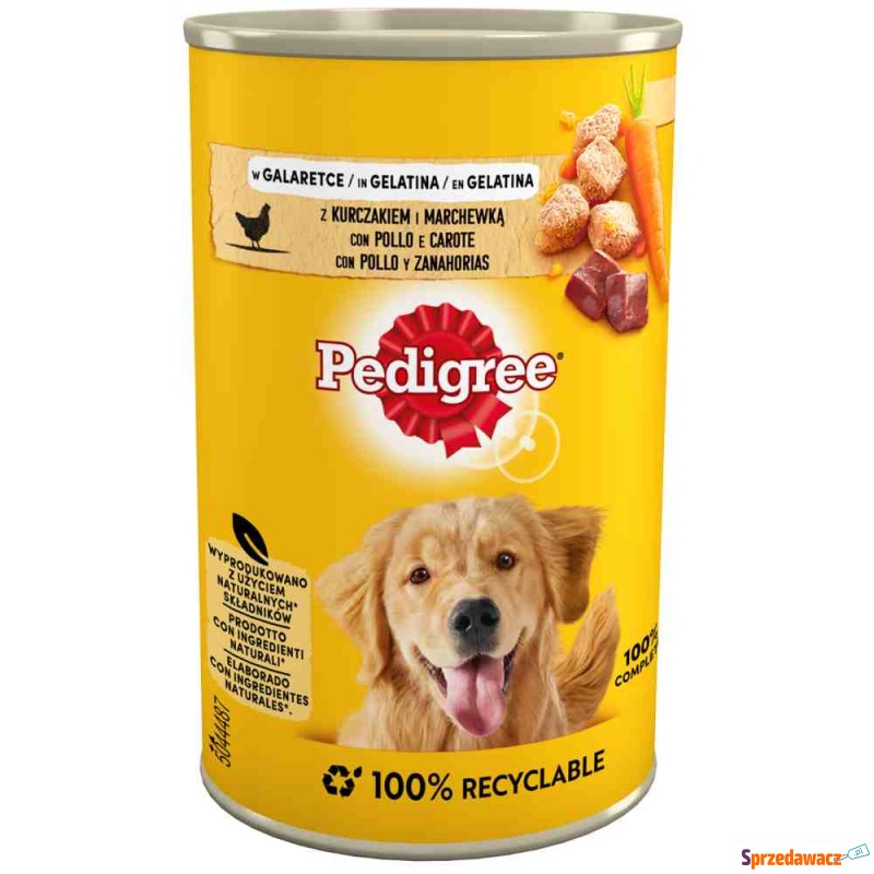 Megapakiet Pedigree Classic, 24 x 400 g - Adult:... - Karmy dla psów - Gdynia