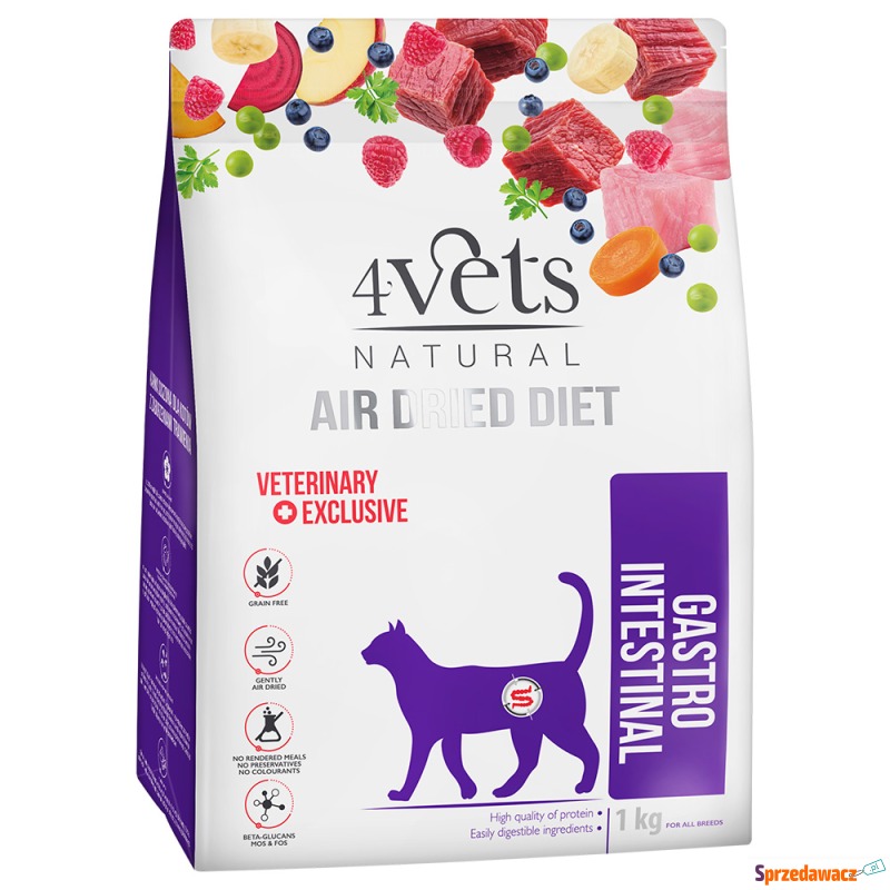 4Vets Natural Feline Gastro Intestinal  - 2 x... - Karmy dla kotów - Bielsko-Biała