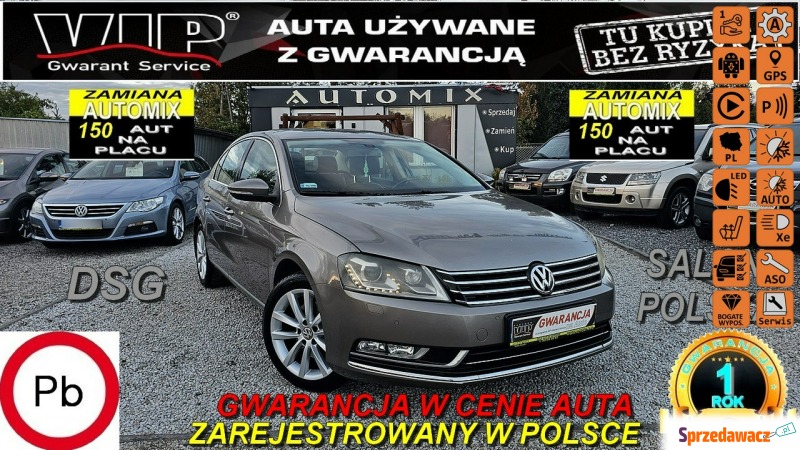 Volkswagen Passat  Sedan/Limuzyna 2011,  1.8 benzyna - Na sprzedaż za 39 900 zł - Świdnica