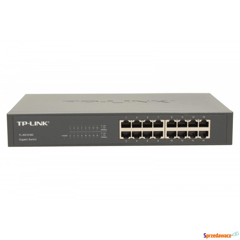 TP-Link Przełšcznik 16 port Desktop/Rackmount... - Switche - Konin