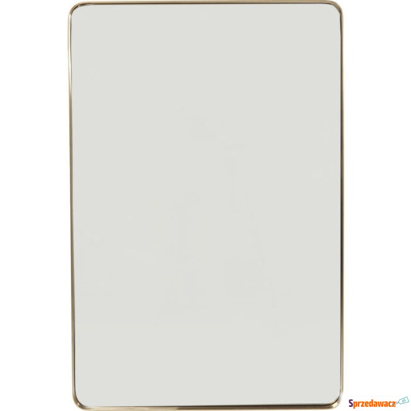 Lustro Curve Rectangular Brass 120x80 cm Kare - Lustra - Olsztyn