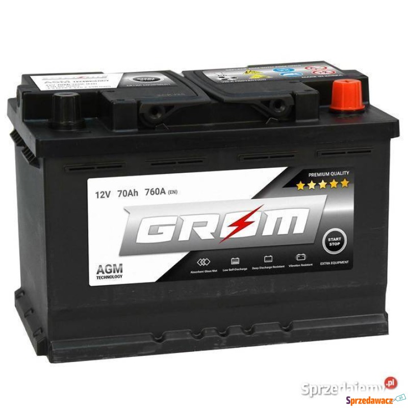 GROM 70ah 760a agm