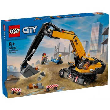 Klocki konstrukcyjne LEGO City 60420 Żółta koparka