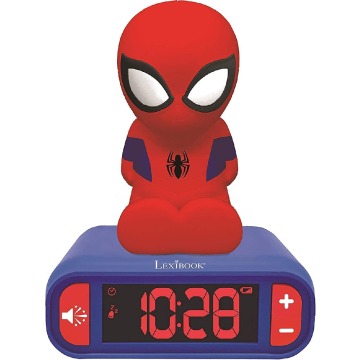 Lexibook Spiderman Budzik 3D z Lampką