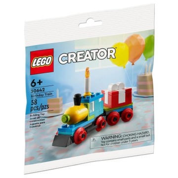 Klocki konstrukcyjne LEGO Creator 30642 Pociąg urodzinowy