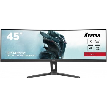 IIYAMA Monitor 45 cali G-Master GCB4580DQSN-B1, VA,DQHD,165HZ,USB-C-DOCK,RJ45,32:9,  1500R,450cd/m2,