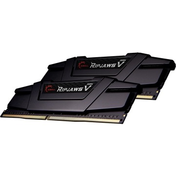 G.SKILL Ripjaws V Black 64GB [2x32GB 3600MHz DDR4 CL18 XMP2.0 DIMM]