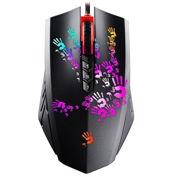 Myszka gamingowa A4Tech Bloody Blazing A60 przewodowa 6200 dpi optyczna czarna