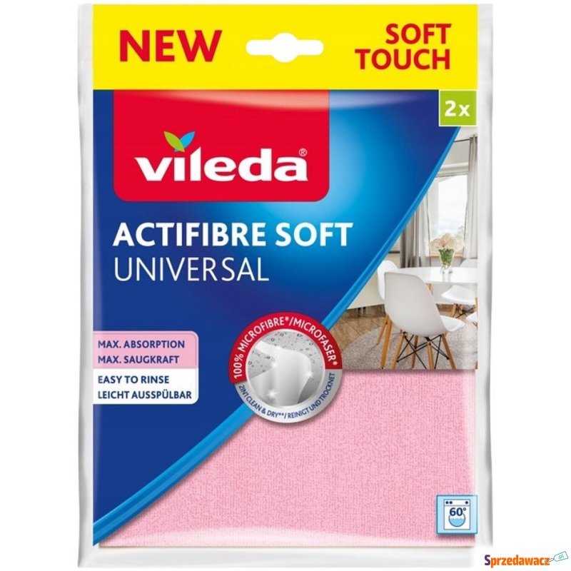 Vileda Actifibre Soft 2szt. - Pozostałe art. do po... - Ostrów Wielkopolski