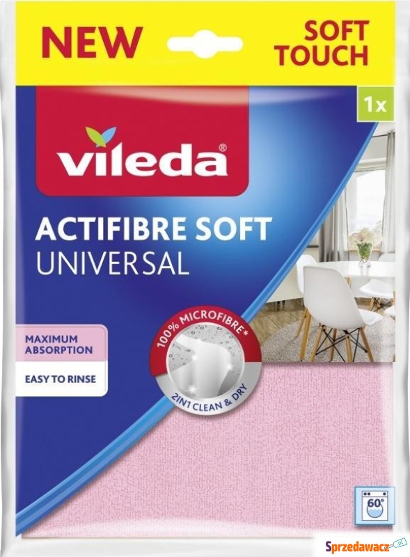 Vileda Actifibre Soft 1szt. - Pozostałe art. do po... - Zaścianki