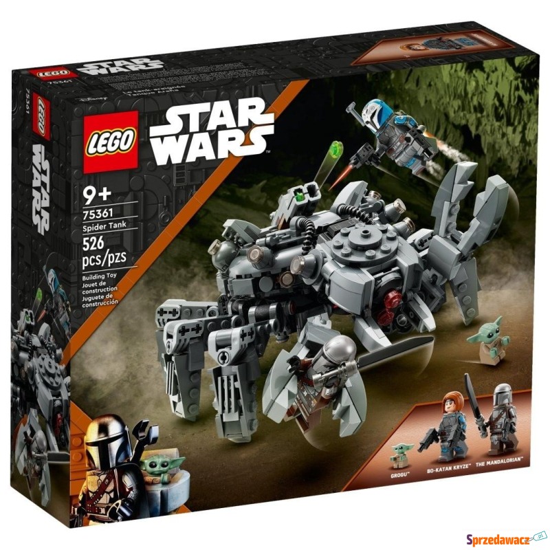 Klocki konstrukcyjne LEGO Star Wars 75361 Pajęczy... - Klocki - Koszalin