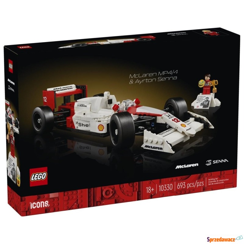 Klocki konstrukcyjne LEGO Icons 10330 McLaren... - Klocki - Legnica