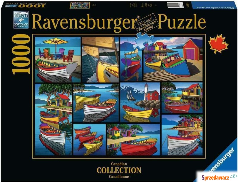 Puzzle Ravensburger Na wodzie 1000 el. - Puzzle - Elbląg