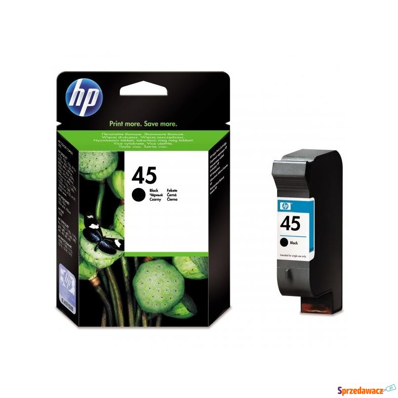 HP oryginalny ink 51645AE, No.45, black, 930s,... - Tusze, tonery - Warszawa