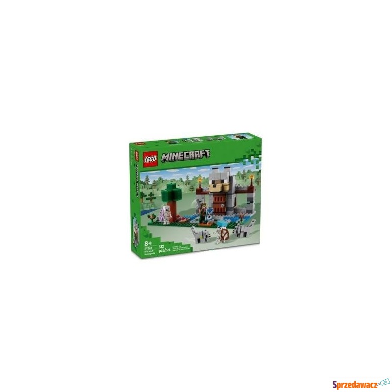 Klocki konstrukcyjne LEGO Minecraft 21261 Wilcza... - Klocki - Brzeg