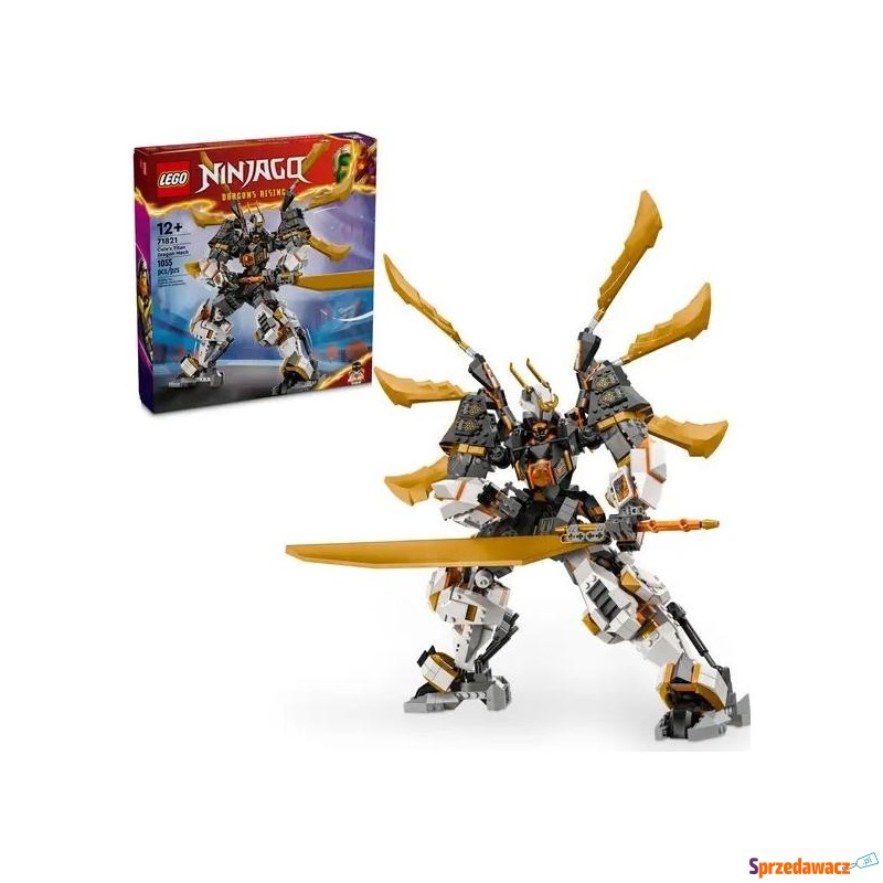 Klocki konstrukcyjne LEGO Ninjago 71821 Tytanowy... - Klocki - Inowrocław