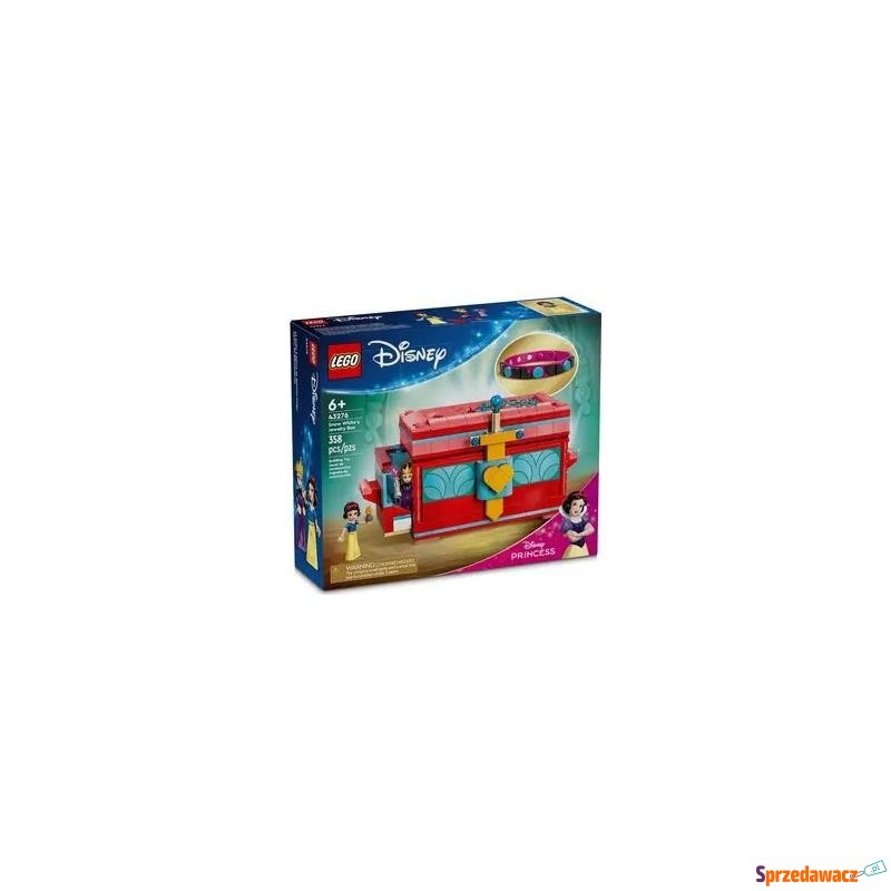 Klocki konstrukcyjne LEGO Disney 43276 Szkatułka... - Klocki - Żnin